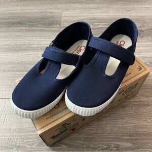 Cienta Navy MaryJane T Strap Shoes Little Girl Size 31 / 13